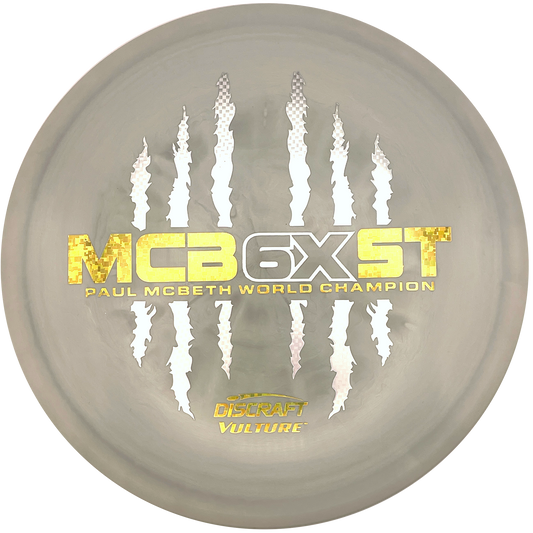 Discraft Vulture - 6x Paul McBeth - ESP - Swirly Grey