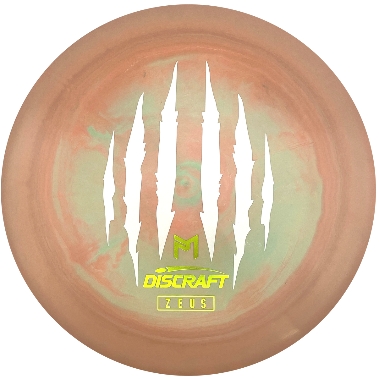 Discraft Zeus 6x Paul McBeth ESP Swirly Light Orange New