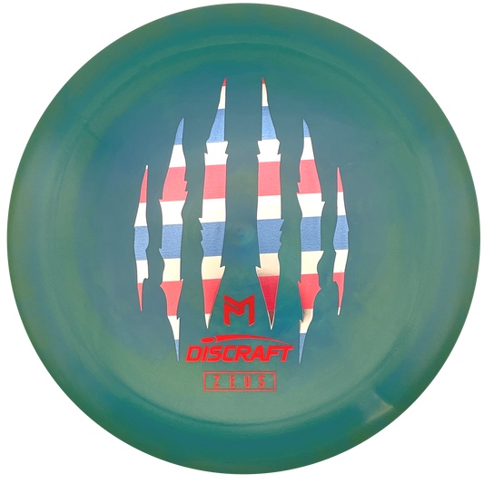 Discraft Zeus - 6x Paul McBeth - ESP - Swirly Turquoise